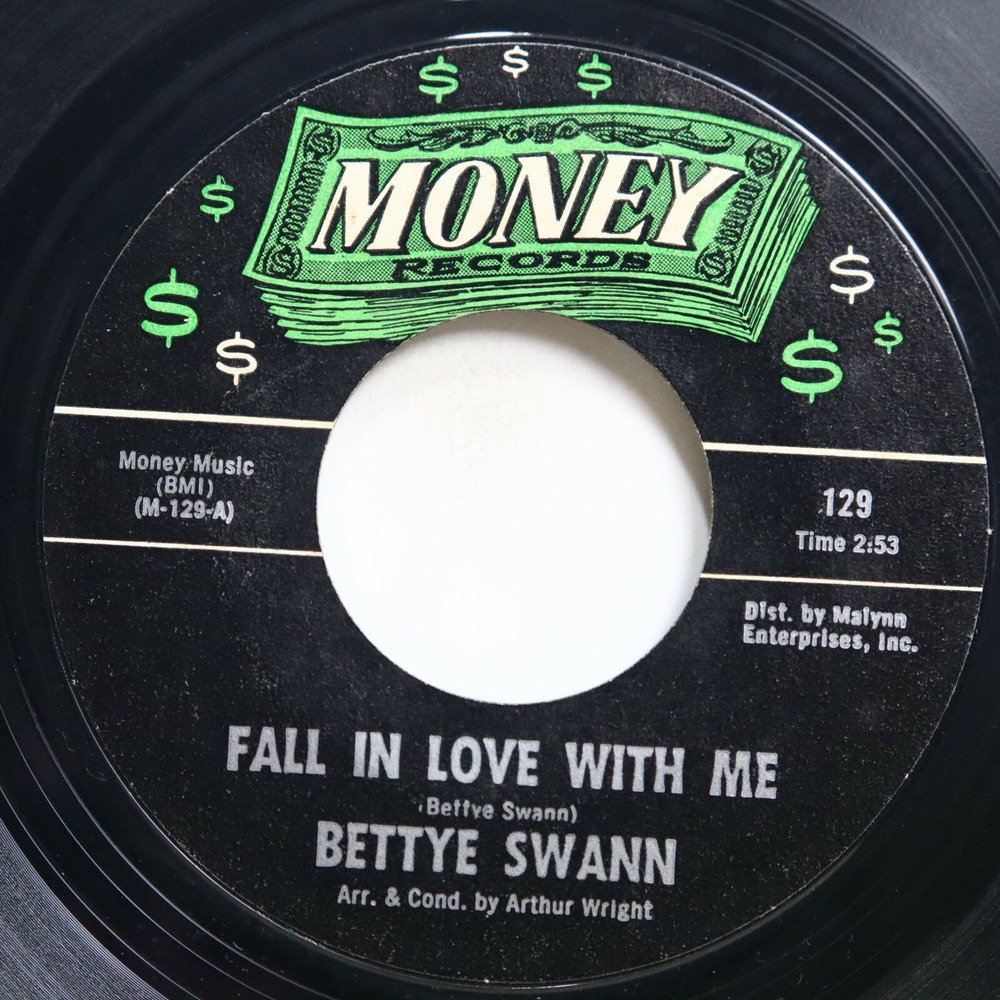 BETTYE SWANN - FALL IN LOVE WITH ME / LONELY LOVE - SOUL 45